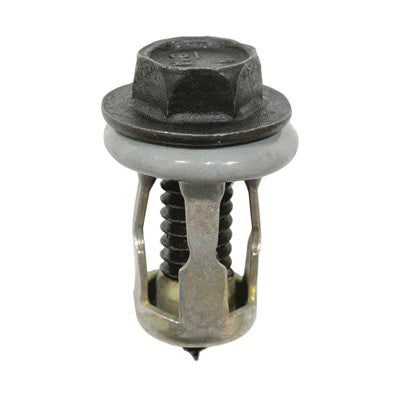 Au-ve-co® AuvecoPak AP13232 Body Bolt, System of Measurement: Imperial, 1/4-20 Thread, 7/8 in L, Hex Washer, Sems® Head
