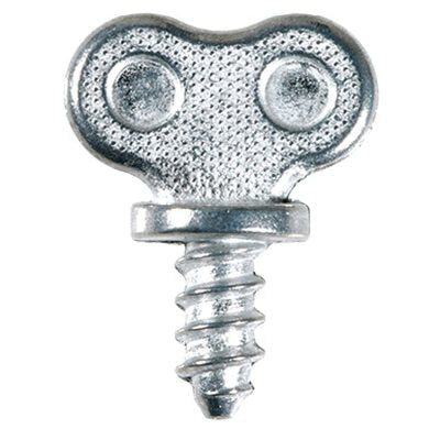 Au-ve-co® AuvecoPak AP15170 License Plate Screw, System of Measurement: Imperial, #14 Thread, 1/2 in L, Thumb Head