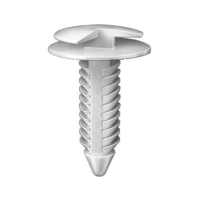 Au-ve-co® AP15461 Double Head Trim Panel Retainer, System of Measurement: Imperial, Nylon