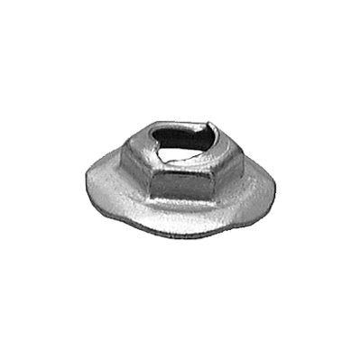 Au-ve-co® AuvecoPak AP15711 Thread Cutting Nut, System of Measurement: Metric, 13 mm Width Across Flat, Zinc
