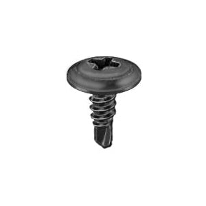Au-ve-co® AP15774 Tapping Screw, System of Measurement: Imperial, #8 Thread, 1/2 in L, Washer Head, Phillips® Drive