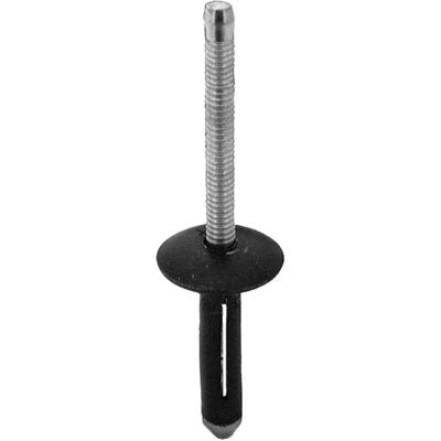 Au-ve-co® AP17639 Rivet, 1/4 in Dia Rivet, 11/16 in Dia Flange, 3/16 to 3/8 in Panel Grip, Aluminum