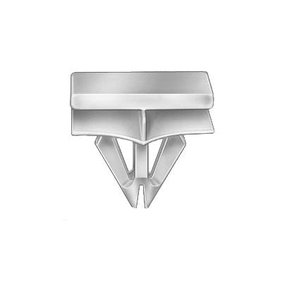 Au-ve-co® AuvecoPak AP20328 Rocker Panel Molding Clip, Nylon, White