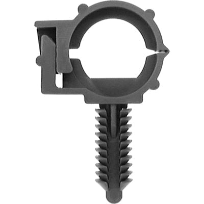 Au-ve-co® AuvecoPak AP20397 Wire Loom Routing Clip, 10 x 13 mm Conduit/Cable, Nylon, Gray