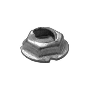 Au-ve-co® AuvecoPak AP2897 Thread Cutting Nut, System of Measurement: Imperial, 1/4 in Width Across Flat, Zinc