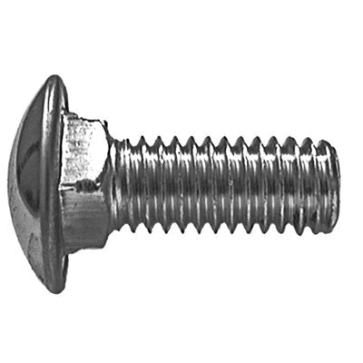 Au-ve-co® AuvecoPak AP3099 Bumper Bolt With Hex Nut, System of Measurement: Imperial, 7/16-14 Thread, 1-1/4 in L, Zinc