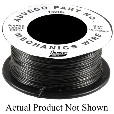 Au-ve-co® 14206 Mechanics Wire, 16 AWG Conductor, 192 ft L, Steel Conductor