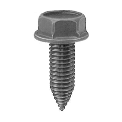 Au-ve-co® 12336 Body Bolt, System of Measurement: Metric, M8x1.25 Thread, 25 mm L, Hex Washer Head, 13 mm Head