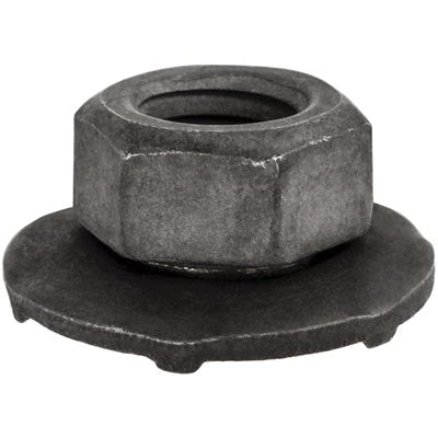 Au-ve-co® 12595 Free Spinning Washer Nut, System of Measurement: Metric, M6x1 Thread, 10 mm Width Across Flat, 7 mm H