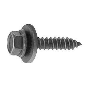 Au-ve-co® 12738 Screw, System of Measurement: Metric, M4.2x1.41 Thread, 20 mm L, Hex Washer, Sems® Head