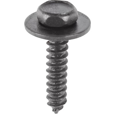 Au-ve-co® 12742 Screw, System of Measurement: Metric, M4.2x1.41 Thread, 20 mm L, Hex, Sems® Head, Phosphate-Coated