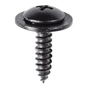 Au-ve-co® 20259 Screw, System of Measurement: Metric, M4.8x1.6 Thread, 19 mm L, Phillips® Truss, Sems® Head, E-Coated