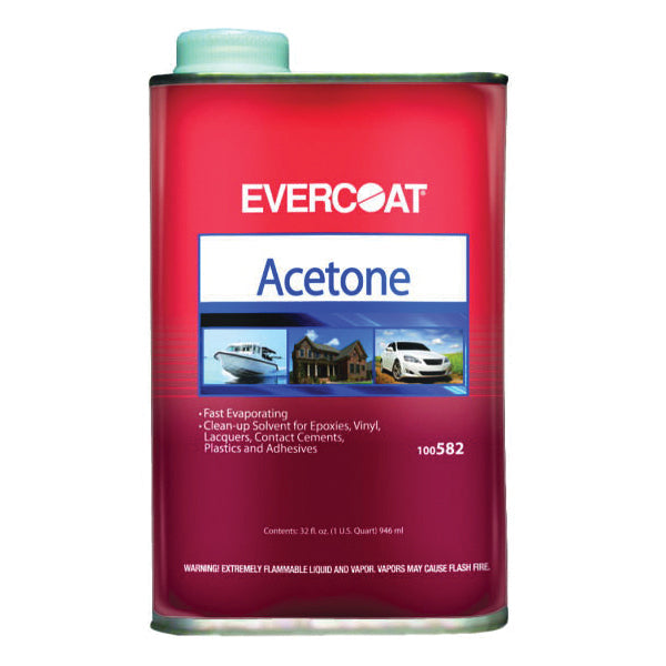 Evercoat 582 Acetone Thinner - Quart