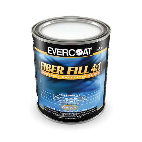 Evercoat Fiber Fill 4:1 Reinforced Polyester Primer Surfacer - Gray Gallon 736