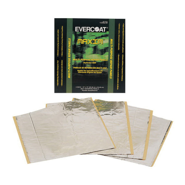 Evercoat 828 Multi-Purpose Repair Panel 12"x12" Aluminum - 4 Pack