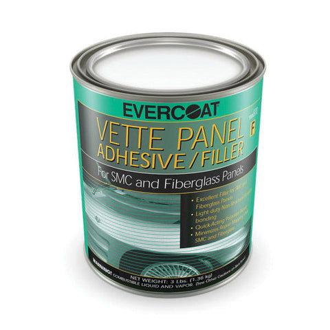 Evercoat Vette Panel Adhesive Filler 870 Body Filler - Quart
