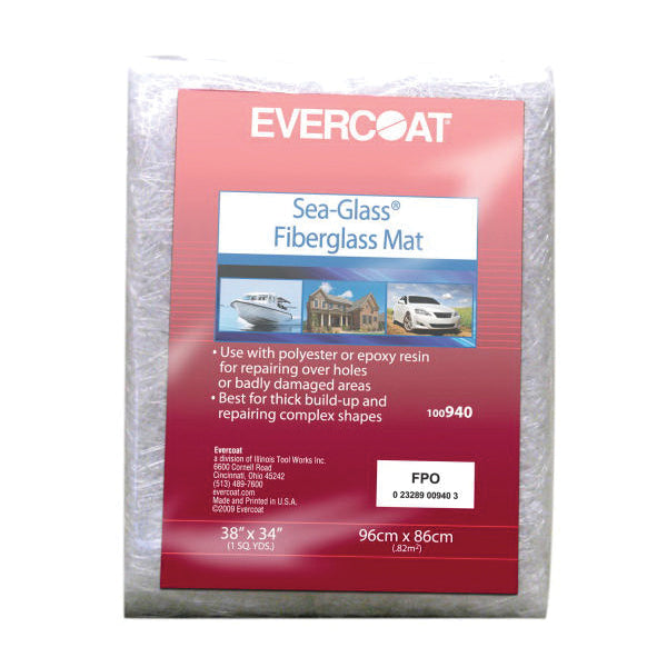 Evercoat Fiberglass Mats (Use Dropdown to Select Size and Weight)