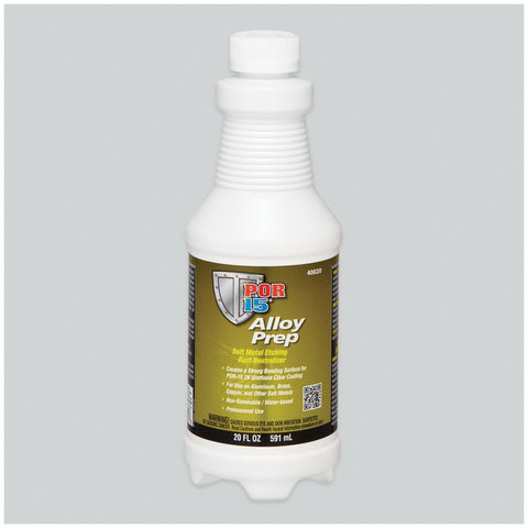 POR 15® 40020 Alloy Prep Soft Metal Etching Rust Neutralizer for Clear 2k Urethane 20 oz