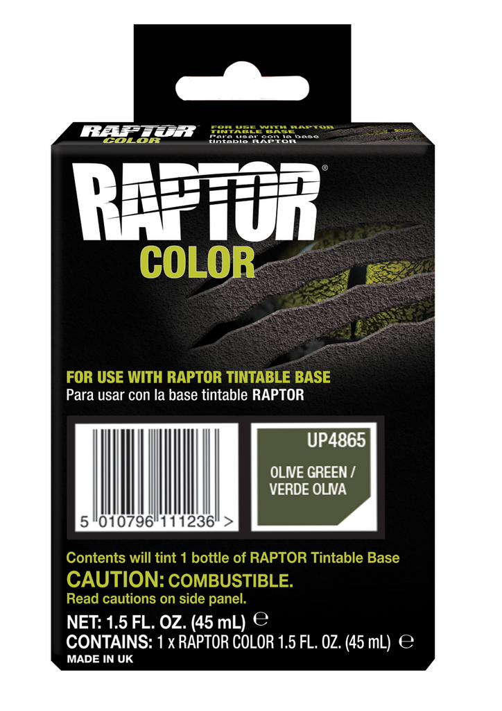 Upol 4865 Raptor Olive Green Color Tint Pouch for 1L Truck Bed Liner K ...